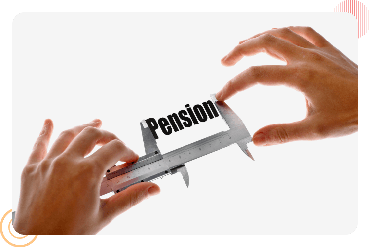 pension calculation for employee