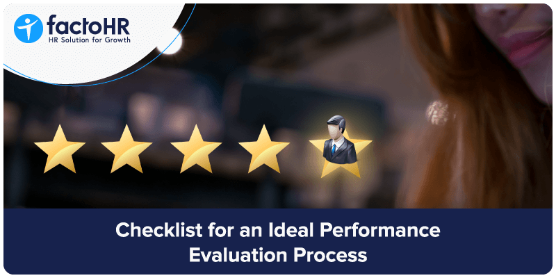 checklist for ideal performance evaluation process