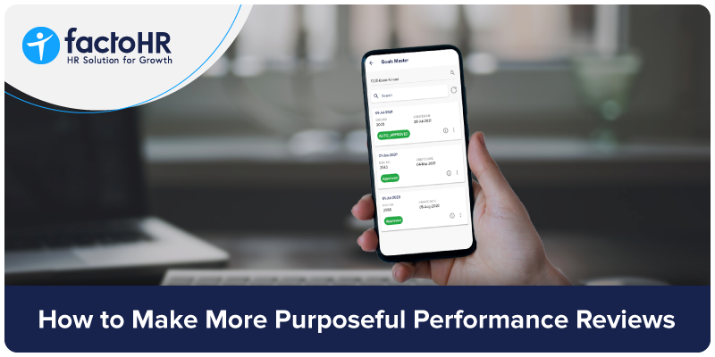 how to make purposeful performance reviews