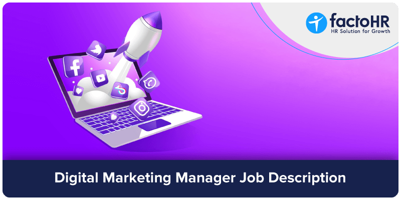 Digital Marketing Manager Job Description Sample Template
