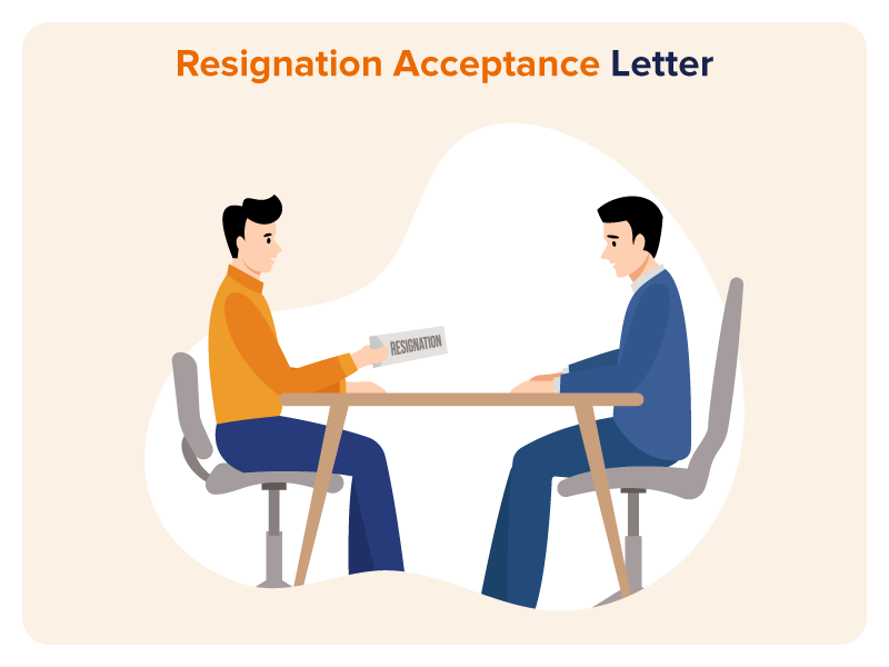 resignation acceptance letter