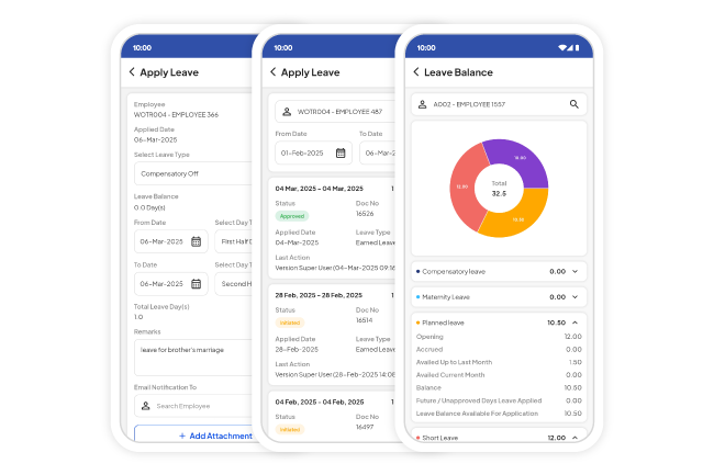 Efficient Leave Tracking