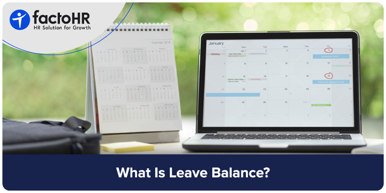 What is Leave balance