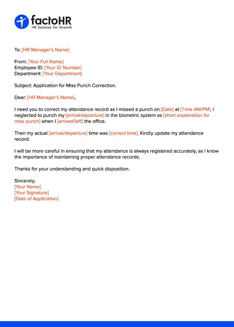 Miss Punch Application format