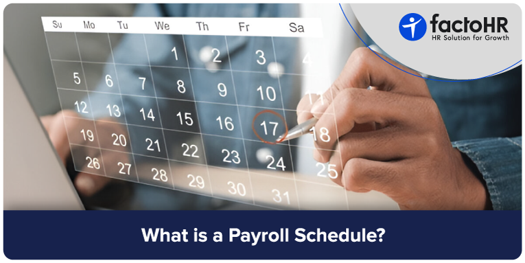 payroll schedule