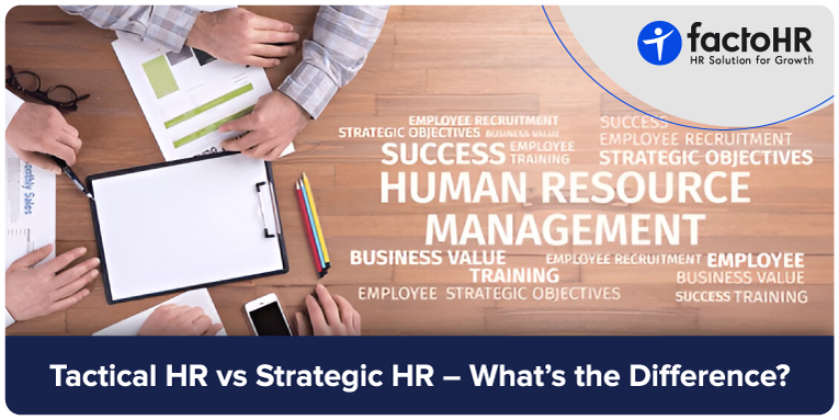 Tactical HR vs Strategic HR