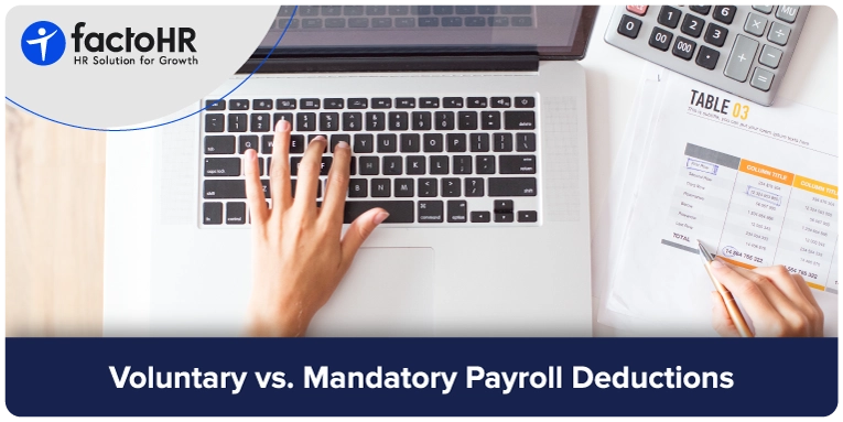 Voluntary vs. Mandatory Payroll Deductions