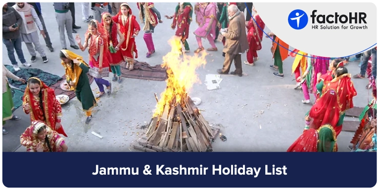 Holiday List of Jammu & Kashmir