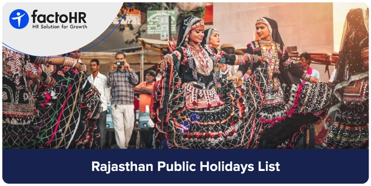 Rajasthan Holidays List