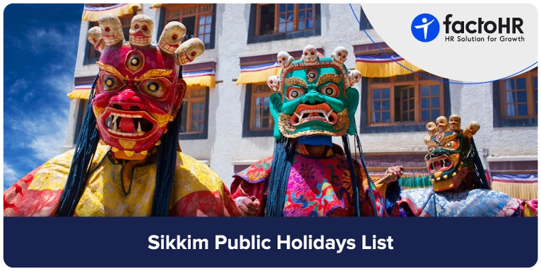 Sikkim Holidays List 2024