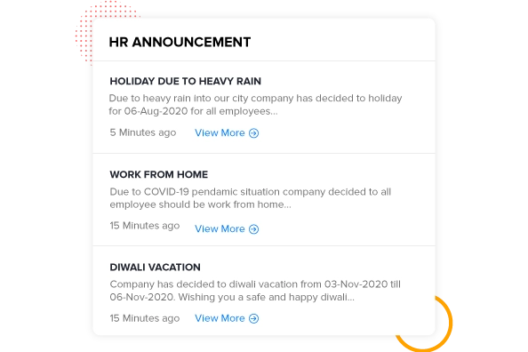 HR Announcement - use factoHR Software to go Digital